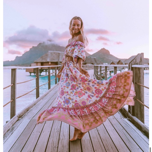 Spell Buttercup Maxi Skirt - Picture 2 of 15